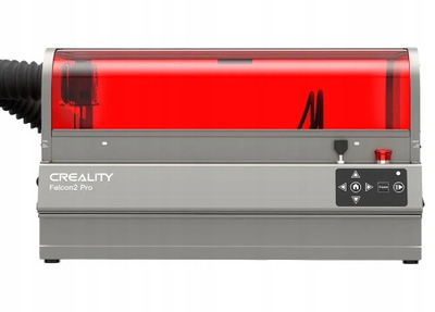 Makinë gravimi me lazer Creality Falcon2 Pro 40W, sipërfaqe 400×415mm, kapak transparent, gri