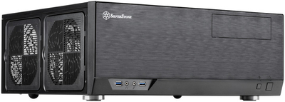 Kasë SilverStone GD09B Grandia, e zezë