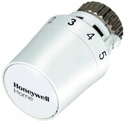Termostat radiatori Honeywell THERA5, kokë me rrotull, mekanik, i bardhë