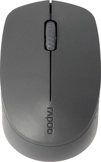 Глушец Rapoo M100, wireless, Bluetooth, USB, сива