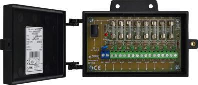 Ndarës energjie Pulsar AWZ591, 8 dalje 1A, 10–30V DC, gri