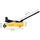 Krik hidraulik për makinë Dunlop, 2 ton, metal, i verdhë