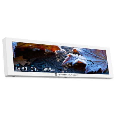 Ekran portativ Thermalright TROFEO Vision, 9.16", LCD, i bardhë