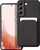 Kuti telefoni Forcell Samsung Galaxy A53 5G, silikon i butë, me vend për karta, e zezë