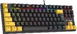 Гејминг сет Tracer Gamezone HORNET87, механичка TKL тастатура, глушец 7200 DPI, USB, црн