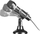 Mikrofon tavoline SPEEDLINK Capo, kabllo 2m, me buton on off, i zi