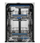 Enëlarëse e integrueshme Electrolux EEM43200L, 45cm, 9 vendesh, e bardhë