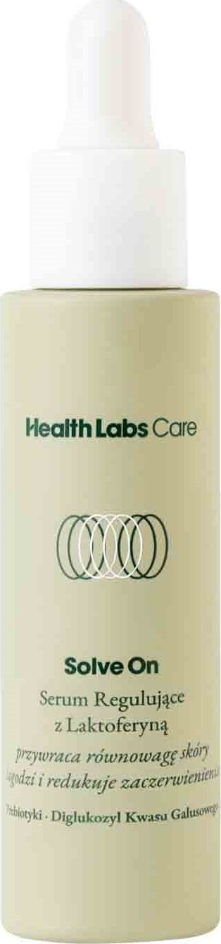 Serum për fytyrë HealthLabs Solve On, rregullues me lactoferrin 30ml, për lëkurë me akne