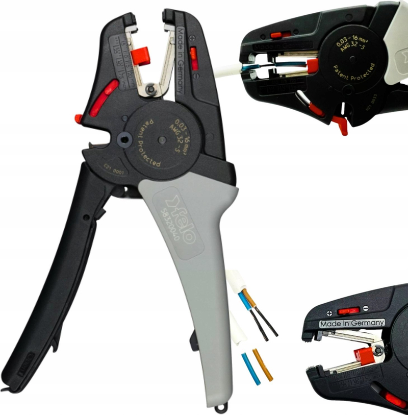 Mjet zhvesës kabllosh Felo Cable BST, automatik, 5-32 AWG, portokalli