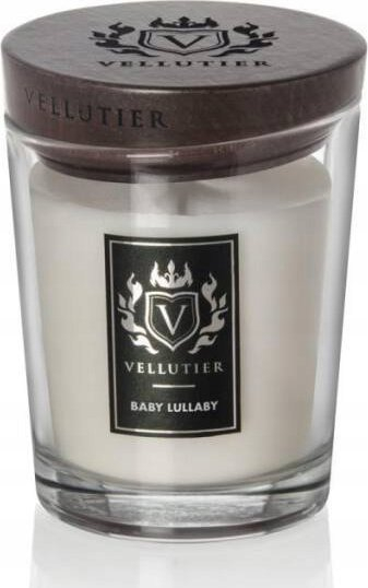 Qiri me erë Vellutier Baby Lullaby, 225g, në qelq, i bardhë