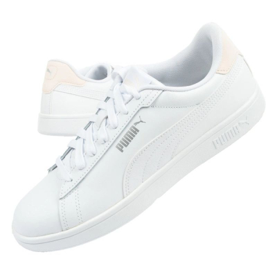 Atlete sportive Puma Smash 3.0 LW 39098719, lëkurë natyrale, SoftFoam, të bardha