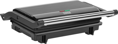 Tостер за панини Teesa Panini Grill, 1000W, 3 работни позиции, инокс