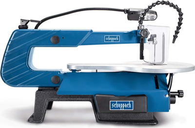 Sharrë dekupimi Scheppach SD 1600V, 120W, lartësi prerjeje 50 mm, blu