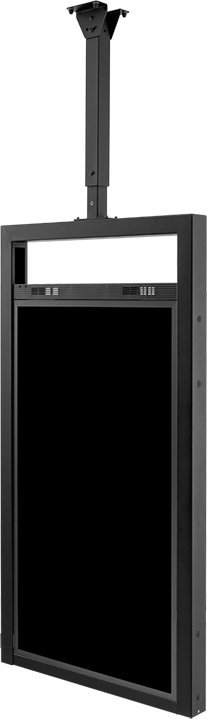 Mbajtëse tavani për TV HAGOR Ceilingmount OM46N-D, 46", deri 35 kg, e zezë