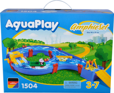 Set uji për lojë Big Aquaplay AmphieSet, për kalamaj 3 deri 7 vjeç, plastikë e mirë, me shumë ngjyra