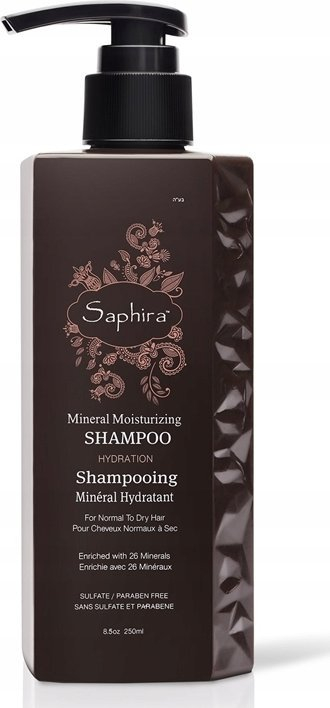 Shampo flokësh Saphira Mineral për hidratim, 250 ml