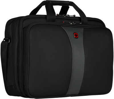 Ҫantë për laptop Wenger legacy 17”, e zezë/hirtë