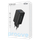 Karikues muri Proove Pocket, 65W, me 2×Type-C dhe USB, i zi