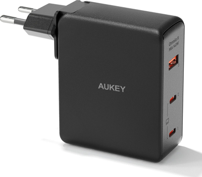 Karikues muri Aukey PA-B7O, 140W, 2x USB-C 1x USB, i zi