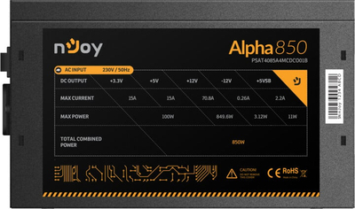 Burim energjie nJoy Alpha 850 - 850W