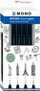 Set stilolapsash fineliner Tombow MONO Drawing Pen WS-EFL, bojë pigmenti rezistente ndaj ujit edhe dritës, i zi, 4 copë