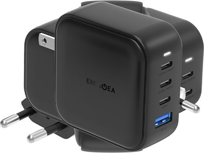Karikues muri Energea Travelite GaN100, 100W, 3x USB-C 1x USB, PD PPS QC 3.0, i zi