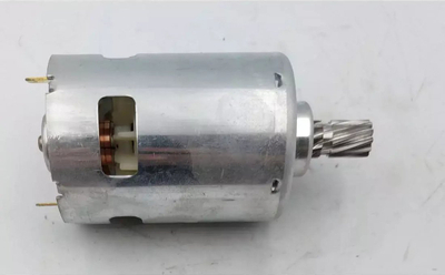 Motor elektrik Dedra DED7054, 18V DC, me reduktor, ngjyrë argjendtë