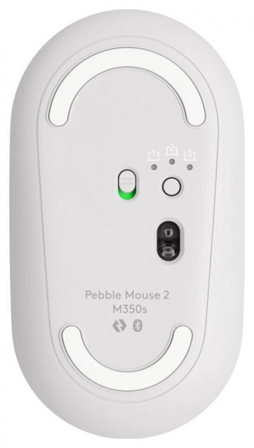 Maus Logitech Pebble 2 M350s, i bardhë