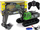 Lodër eskavator me zinxhir Leantoys, me pult R/C 2.4GHz, shkalla 1:18, jeshil me të zi