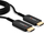 Kabllo HDMI Lindy Fibre Optic Hybrid, 10m, Ultra High Speed 8K, e zezë