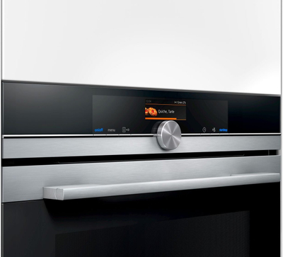 Furrë inkaso Siemens HB676G1S6S, 71L, pirolizë, e zezë inox
