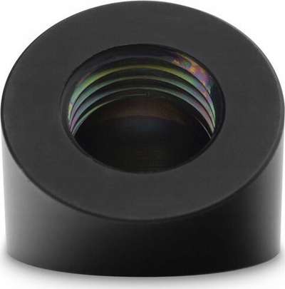 Адаптер за ладење со вода EKWB Quantum Torque Static FF 45°, G1/4" женка женка, црн