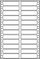 Etiketa tabelare Logo, A4, 24 etiketa, 25 copë