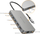 USB C центар HyperDrive Dual 4K HDMI 10 во 1, за MacBook M1 M2 M3, Ethernet, сина