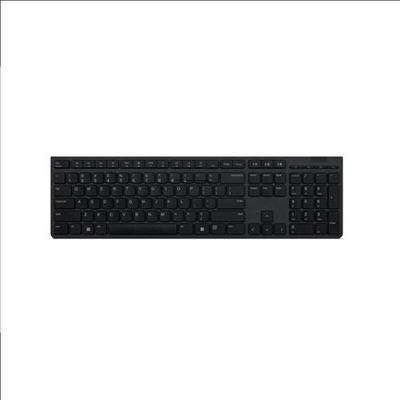 Tastierë pa tel Lenovo Professional 4Y41K04074, Bluetooth 2.4GHz, e rikarikueshme, gri
