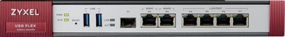 Firewall rrjeti Zyxel FLEX200 USG FLEX, gigabit, për biznes, gri