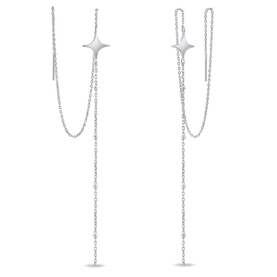 Vathë për femra Brilio Silver sBS3626, të argjendtë