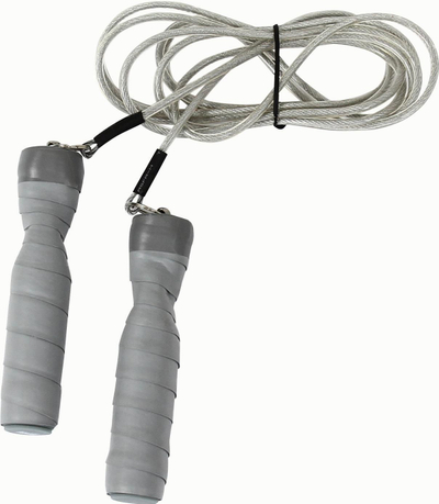 Litar kercimi Speed 138, kabllo celiku 275 cm, doreza te rehatshem, gri