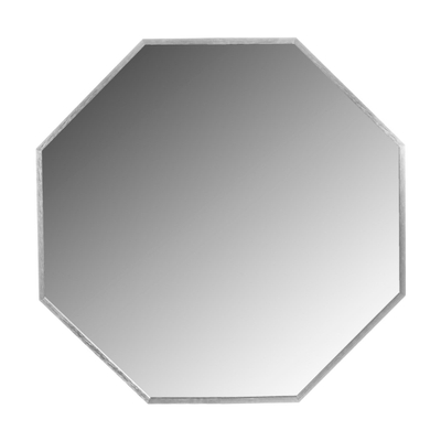 Pasqyrë muri tetëkëndore 55,5x2,5x55,5Hcm (HM9583.40), argjendtë
