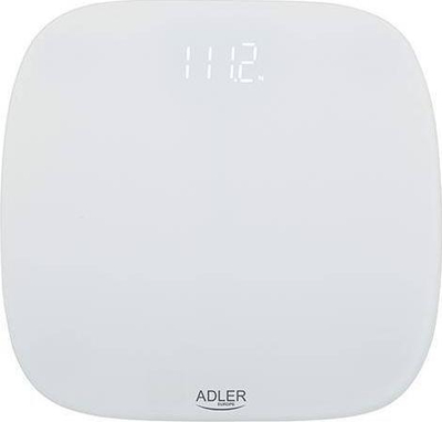 Peshore banjoje Adler AD 8176, deri 180kg, ekran LED, e bardhë