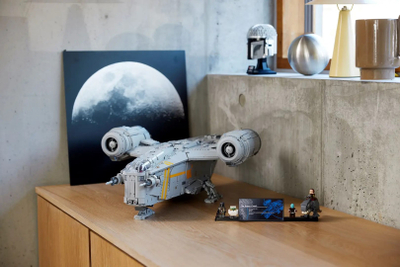 Set ndërtimi LEGO Star Wars 75331 The Razor Crest, model ekspozimi, për të rritur, shumëngjyrësh