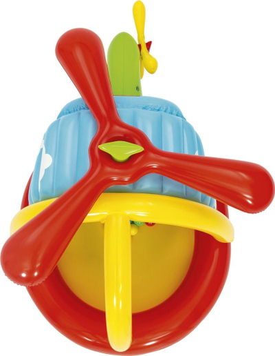 Pishinë lodrash me topa Fisher Price Helicopter, 155 x 102 x 91 cm, shumëngjyrëshe