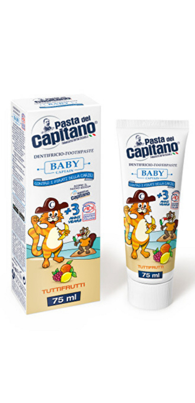 Pastë dhëmbësh për fëmijë Pasta Del Capitano kPDC020, 75 ml