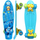 Skateboard për kalamaj Enero Mini Puppy, plastik, deri 60 kg, blu