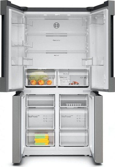 Frigorifer Bosch KFN96VPEA, E, 405L, 183 cm, i hirtë