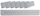 Asortiman ndarës, 100x459x539 mm, 8 ndarje