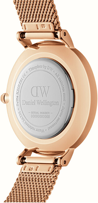 Orë dore për femra Daniel Wellington Petite 36 Melrose DW00100305, ari rozë