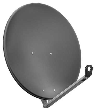 Сателитска антена Wentronic goobay 67333, 80 cm, алуминиум, антрацит