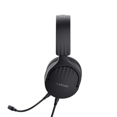 Kufje gaming Trust GXT 489 Fayzo, Multiplatform, 50mm Drivers, të zeza