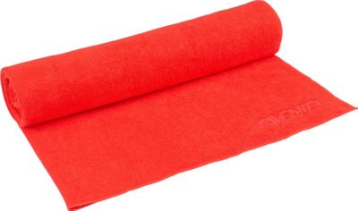 Peshqir sportiv Avento, mikrofiber, 120 x 80 cm, i kuq